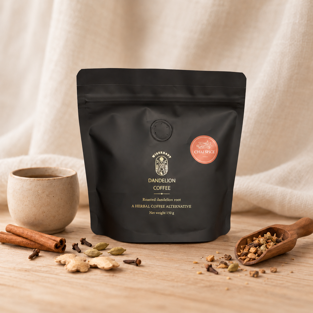 Dandelion Root Coffee – Chai Spice